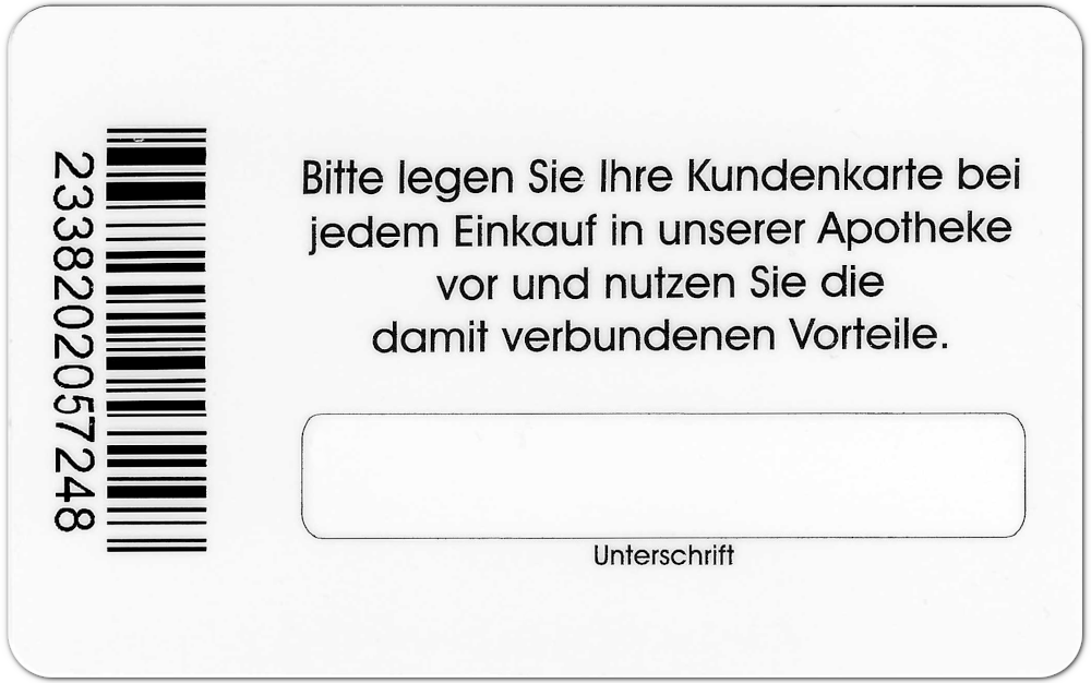 Kundenkarte