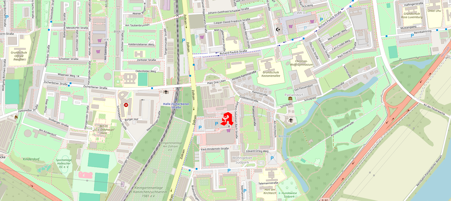 externer Link: OpenStreetMap